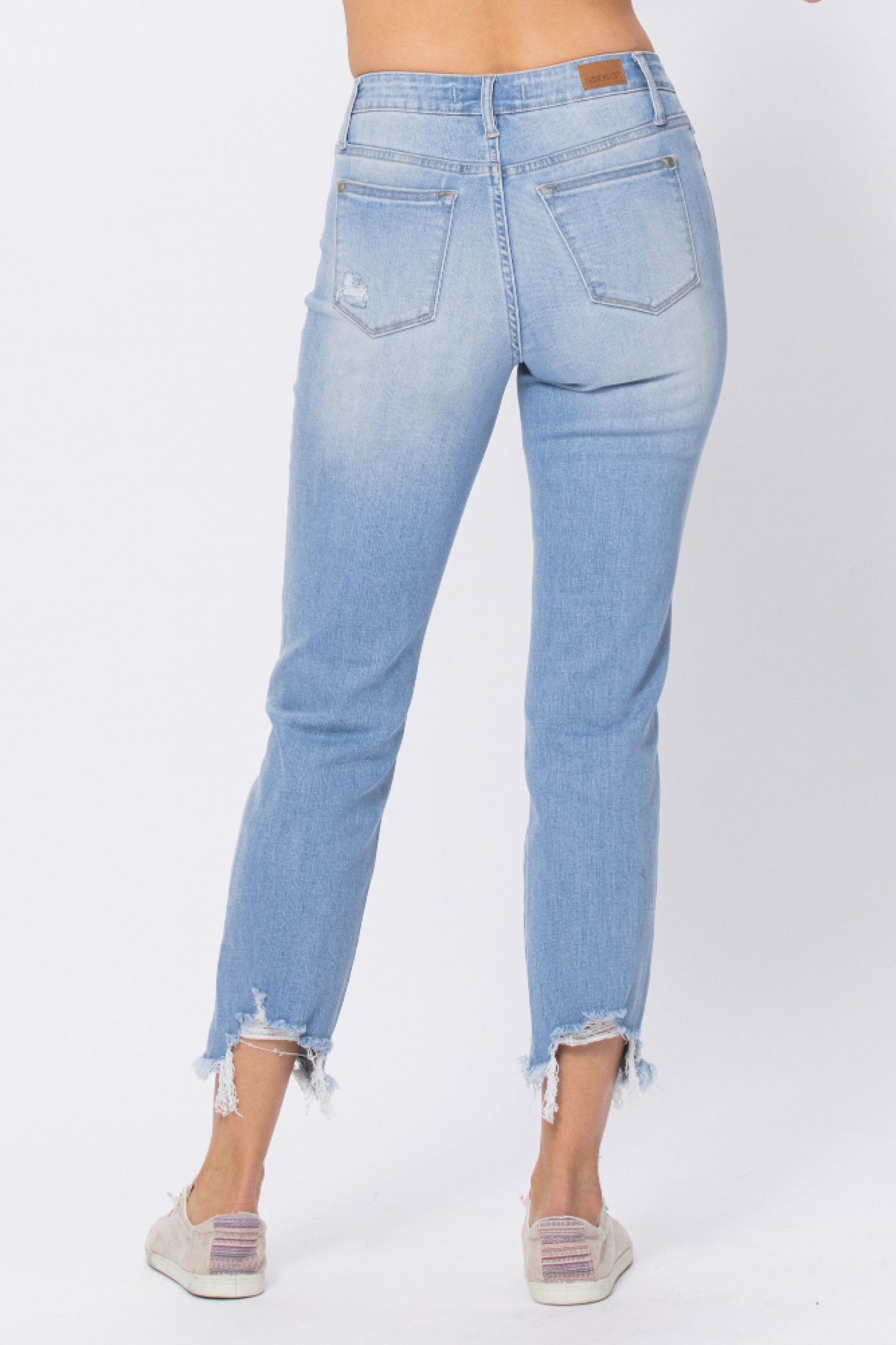 Judy Blue Destroyed Boyfriend Jeans