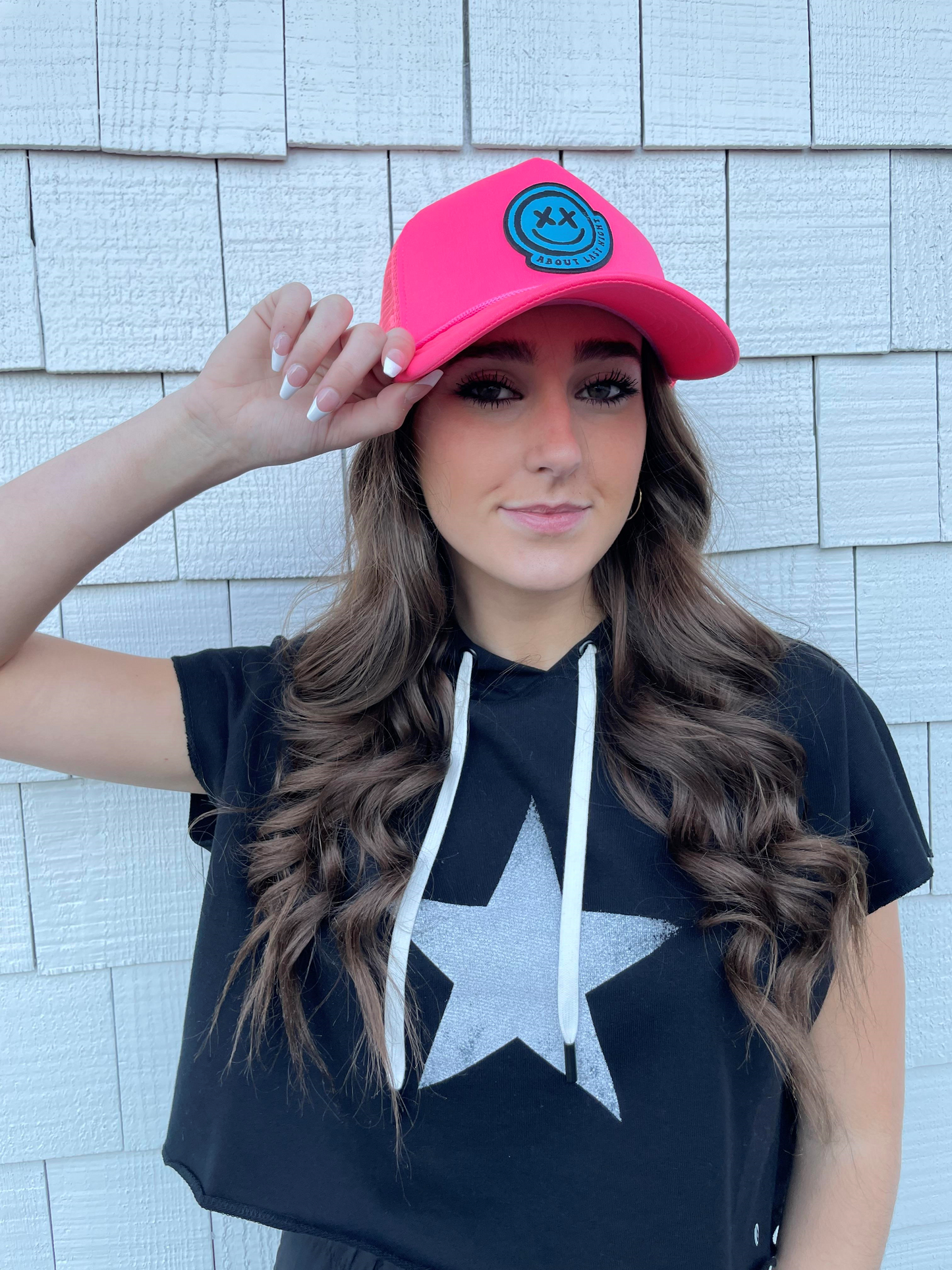 Trucker Smiley Hat