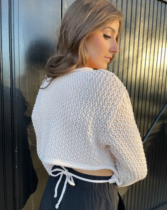 Back The Detail Sweater